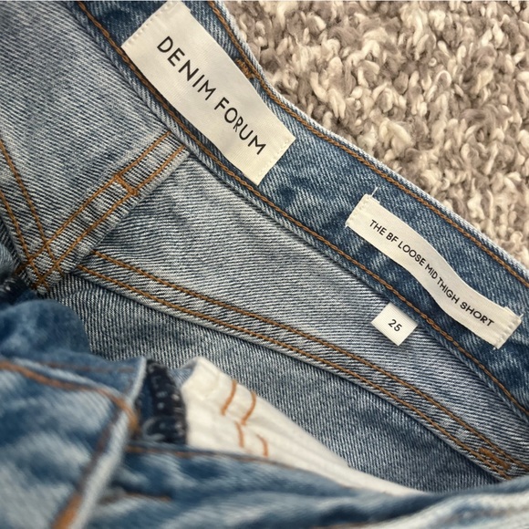 Denim forum Aritzia The BF Loose Mid Thigh Short - Picture 7 of 12